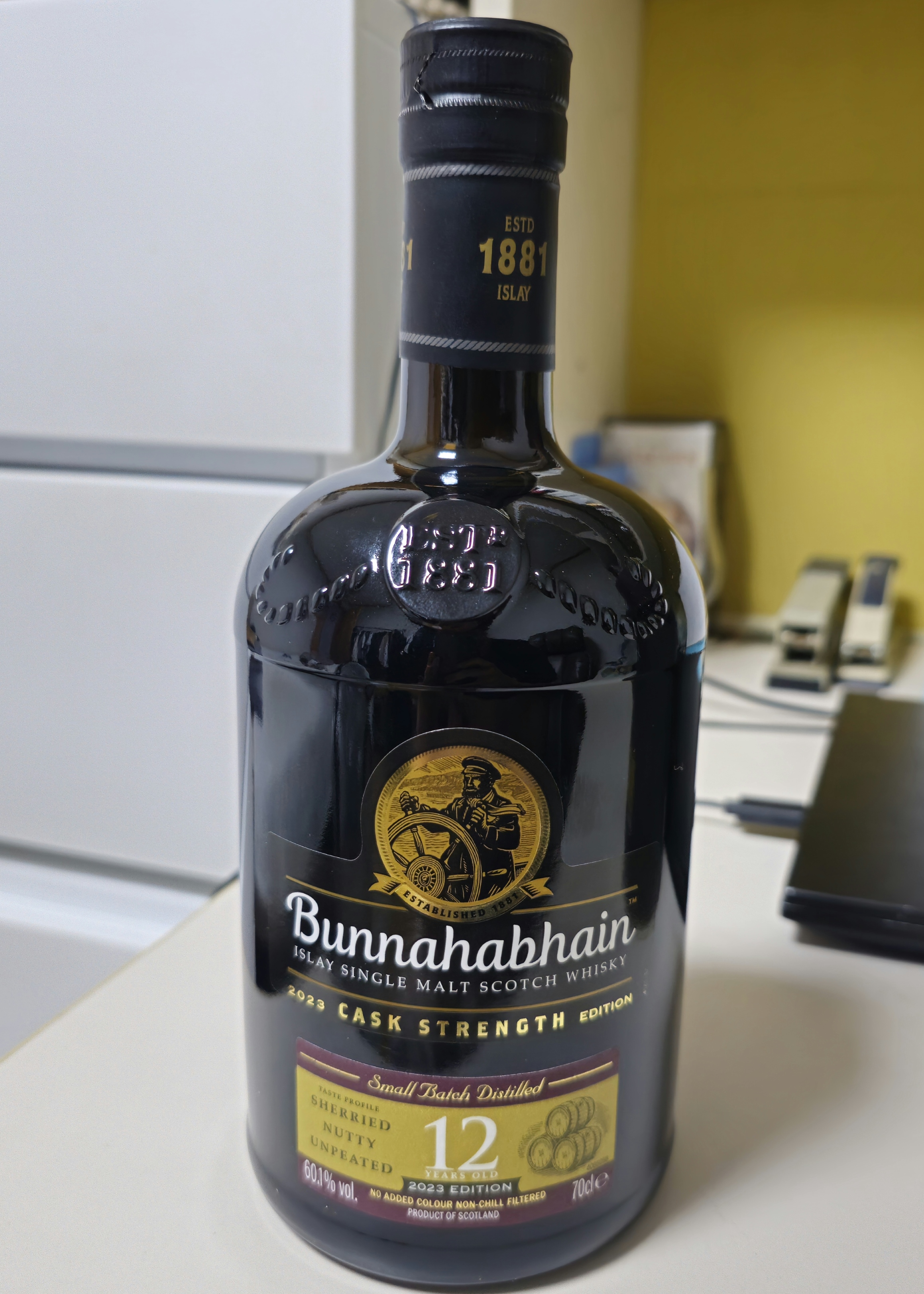 Bunnahabhain 12 Year Old Cask Strength: 2023 Edition